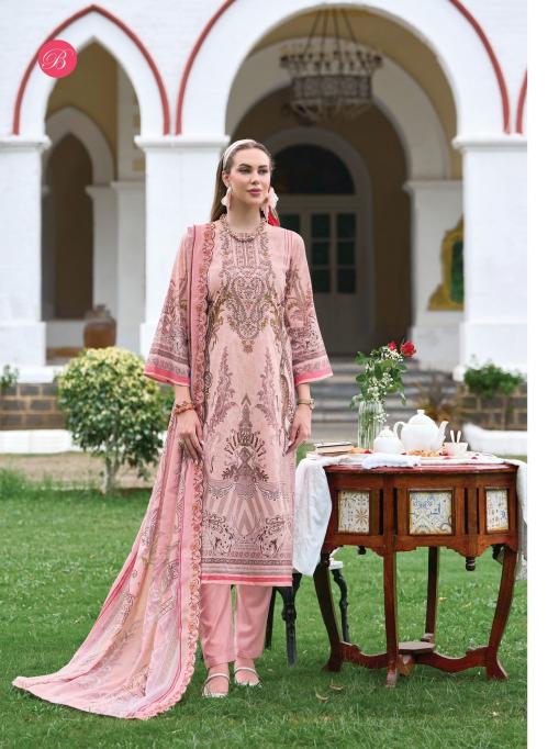 Belliza guzarish vol 25 cotton dress material wholesale